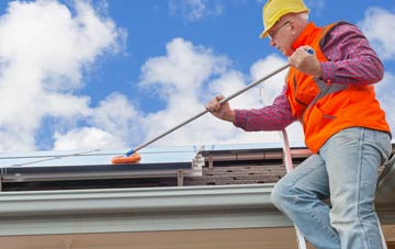 Eastby soft wash roof cleaning